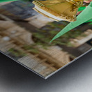 Zaragoza. Saragossa. Aragon. Spain.  Processions of the Easter Holy Week Metal print