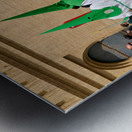 Zaragoza. Saragossa. Aragon. Spain.  Processions of the Easter Holy Week Metal print