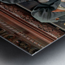 Zaragoza. Saragossa. Aragon. Spain.  Processions of the Easter Holy Week Metal print