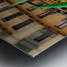 Zaragoza. Saragossa. Aragon. Spain.  Processions of the Easter Holy Week Metal print