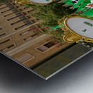 Zaragoza. Saragossa. Aragon. Spain.  Processions of the Easter Holy Week Metal print