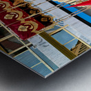 Zaragoza. Saragossa. Aragon. Spain.  Processions of the Easter Holy Week Metal print