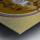 Zaragoza. Saragossa. Aragon. Spain. Iglesia de Santa Isabel de Portugal Metal print