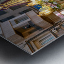 Zaragoza. Saragossa. Aragon. Spain.  Processions of the Easter Holy Week Metal print