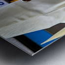 Zaragoza. Saragossa. Aragon. Spain.  Processions of the Easter Holy Week Metal print