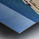 Sitges Catalunya Spain. The stairs to the Cathedral Metal print