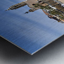 Sitges Catalunya Spain. Panorama view from the beach Metal print