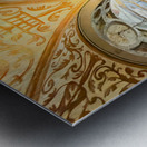 Interior of Santa Maria alla Fontana church in Milan Italy with ornate frescoes and altar Metal print