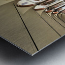 Santa Maria alla Fontana church cloister in Milan Italy with a Metal print