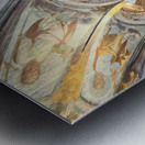 Interior of Santa Maria alla Fontana church in Milan Italy wit Metal print