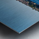 Sydney Opera House and ferries on a sunny day. Metal print