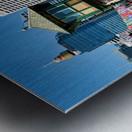 Sydney Harbour with boats and buildings on a sunny day. Metal print