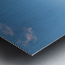 Uluru bathed in golden sunset light Australia. Metal print