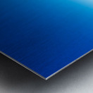 Uluru Australias iconic sandstone monolith under a clear blue Metal print