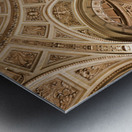 Ornate domed museum interior with grand architecture. Metal print