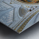 Valencia Cathedral features stunning architecture and altar deta Metal print