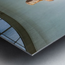 Statue of youth in National Archaeological Museum of Athens Gree Metal print