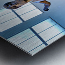 Greek statue in National Archaeological Museum in Athens Metal print