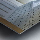 People walk around the Acropolis Museum in Athens Greece Metal print