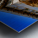 Visit to temple of hephaestus in ancient agora of athens greece Metal print