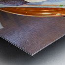 Savoring sweets and green tea in Kyotos Higashiyama Metal print