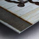 Binzuru wood statue of Pindola Bharadvaja at Todai ji shrine in  Metal print