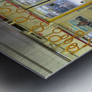 Women only train cart in Kyoto Japan for female passengers Metal print