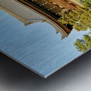 Chionin Temple view in Kyoto Japan with trees and decorations Metal print