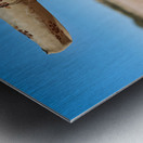 Portrait of a woman from the Herero Bantu ethnic group in Namibi Metal print