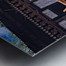 Bhutanese masked deer dancer performs for an attentive audience. Metal print