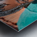 Joyful child smiles in Kavango Region of Namibia Metal print