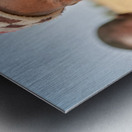 Portrait of a boy in Kavango Region Namibia during the day Metal print