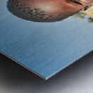 Joyful boy in Kavango Region of Namibia enjoys a moment outside Metal print