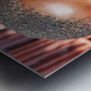 Joyful child smiles in Kavango Region of Namibia Metal print