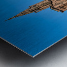 Visitors stroll in Palais Rohan courtyard view Strasbourg Cathe Metal print