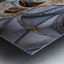 Discovering the astronomical clock in strasbourg cathedral Metal print