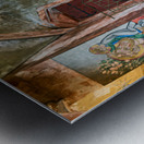 Exploring Saint Pierre le Jeune church in Strasbourg Alsace Metal print