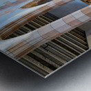 Concert setup at Eglise Saint Matthieu in Colmar Alsace Metal print