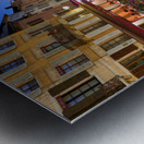 Palais de lIsle and Thiou river during sunset in Annecy Metal print