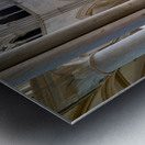 Exploring Vezelay Abbey in Bourgogne France during daylight hour Metal print