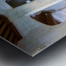 Chateau de Chambord features a double spiral staircase in France Metal print