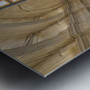 Visit chapel in Chateau de Chambord in France for quiet reflecti Metal print