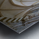 Vezelay Abbey in Bourgogne France shows its interior architectur Metal print