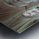 View inside Auxerre Cathedral Saint Etienne in Burgundy France Metal print