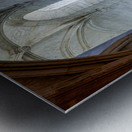 Chateau dAmboise offers views of historic architecture in Franc Metal print