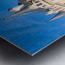 Chateau dAzay le Rideau in Loire Valley France near the water Metal print