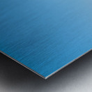 Tourists walking along the path to Mont Saint Michel in Normandy Metal print