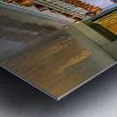 Explore the kitchen in Monets house at Giverny in Normandy Fran Metal print