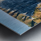 Chalk cliffs of Etretat along the coast of Normandy in France Metal print