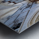 Collegiale Saint Martin church interior in Chablis Burgundy Fran Metal print